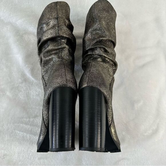 Katy Perry The Raina  Gunmetal Mid Calf Boot Size 9 - Picture 6 of 15